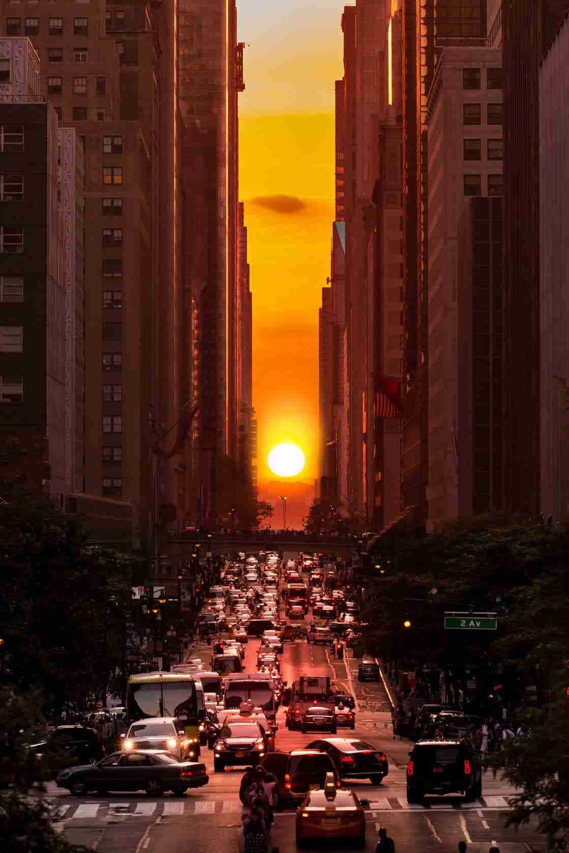 Manhattanhhenge: solstizio a New York — foto 1
